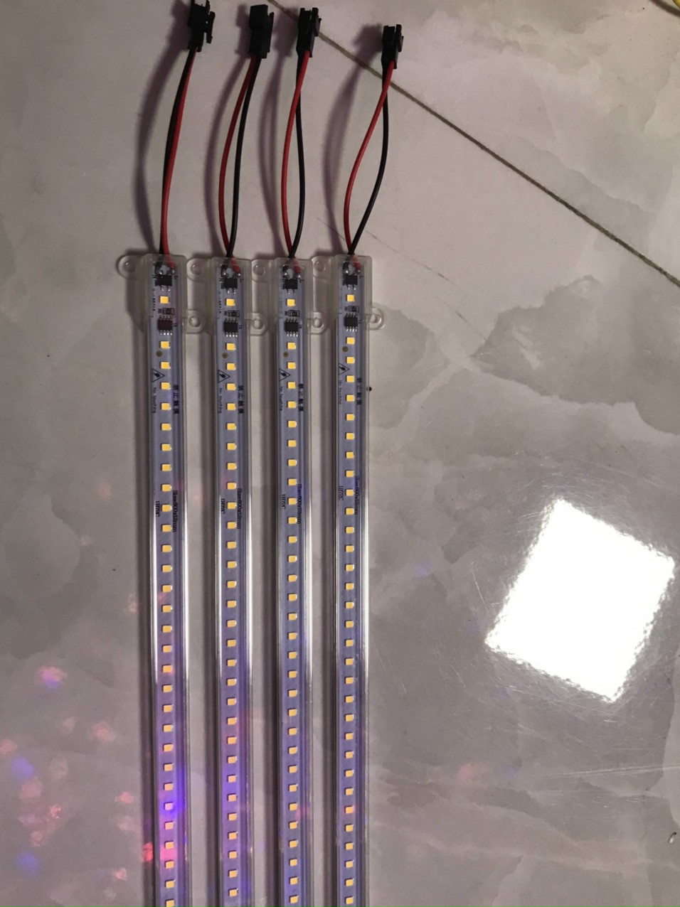 Đèn Led thanh 220v - 144 mắt led dài 1 mét siêu sáng
