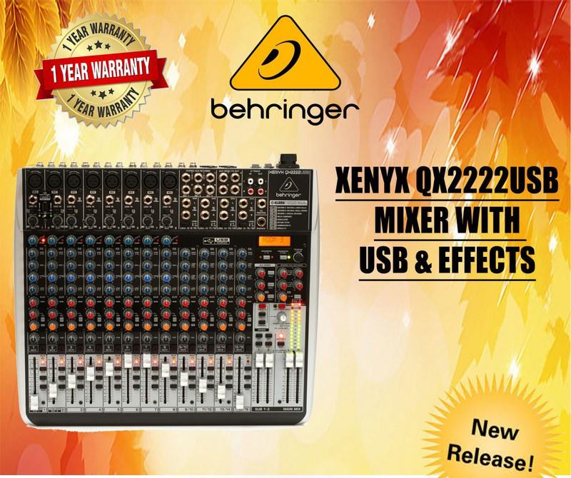 Bàn mixer Behringer QX2222USB