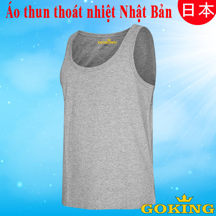 >> BÁO GIÁ ÁO THUN WASH NHẬT BẢN THƯƠNG HIỆU GOKING KHÔNG ĐỤNG HÀNG CHO NAM NỮ, ÁO CẶP ĐÔI SIÊU ĐẸP | Shopee Lazada Sendo Tiki mới nhất 27 Áo thun ba lỗ nam cao cấp, công nghệ thoát nhiệt Nhật Bản, siêu thoáng, thấm hút mồ hôi cực tốt, thương hiệu GOKING