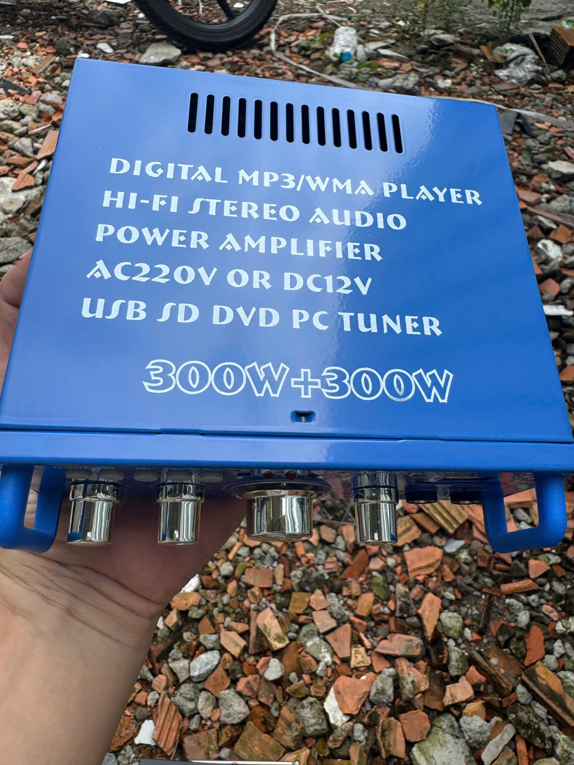 Ampli mini AV-263BT bluetooth hát karaoke công suất 200w