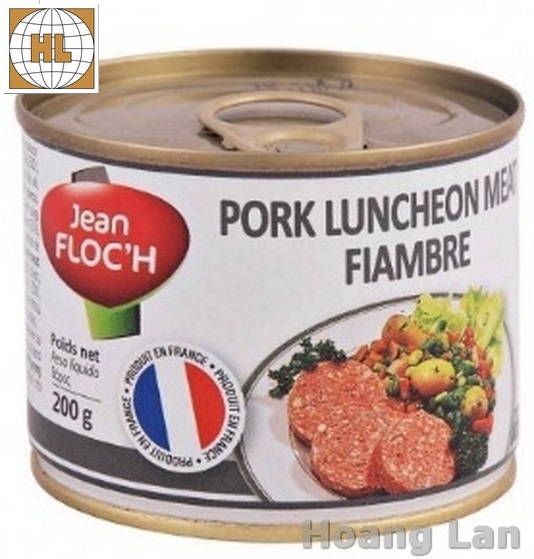 Thịt hộp Luncheon Meat Jean Floch 200g - Pháp