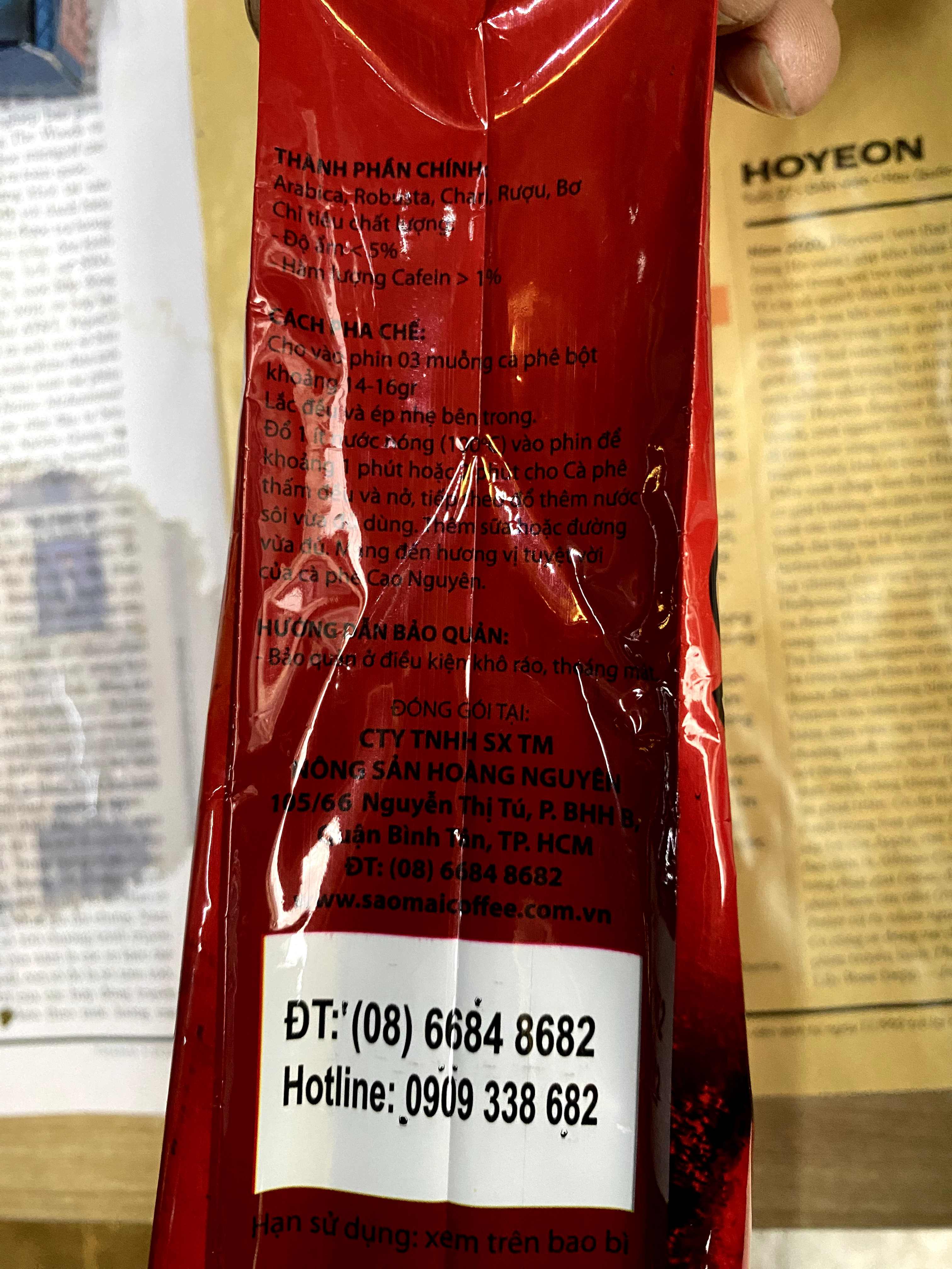 Sao Mai brown coffee 500g