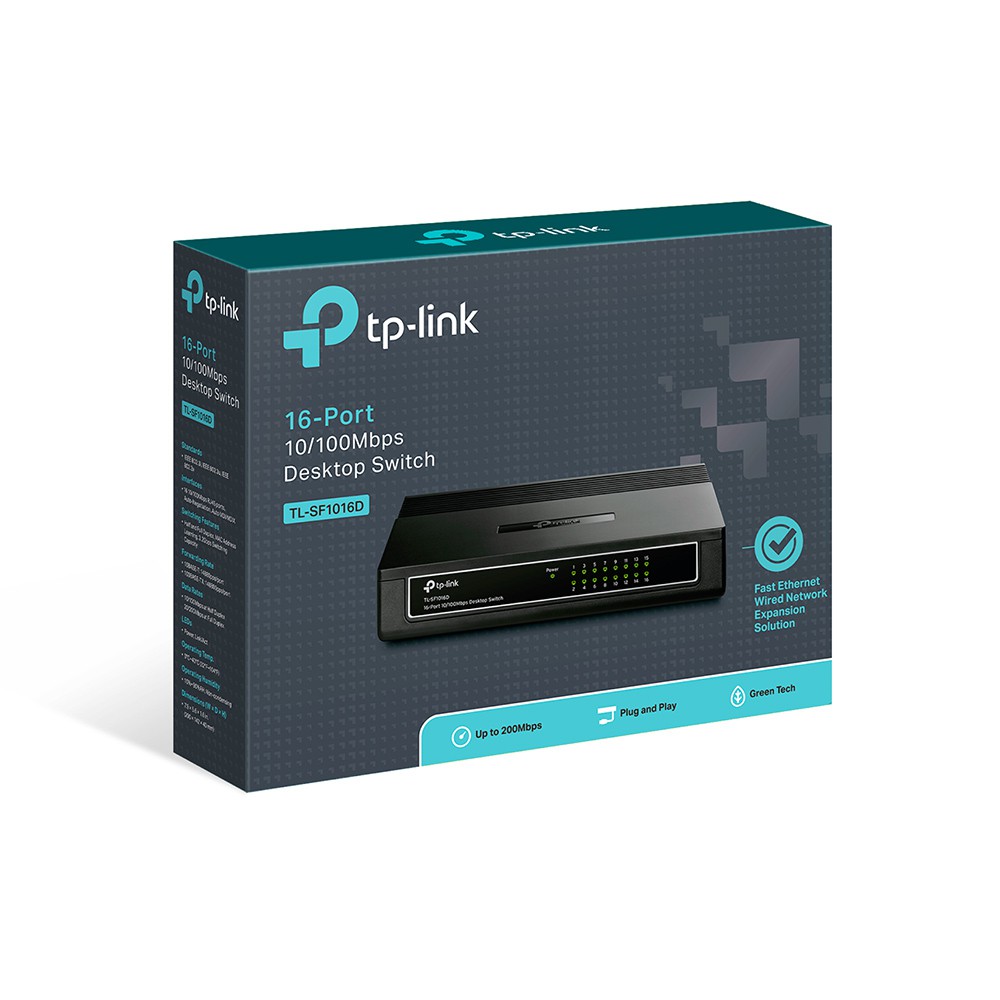 Bộ chia mạng mạng 16 port tp link tl sf1016d - sf1016d