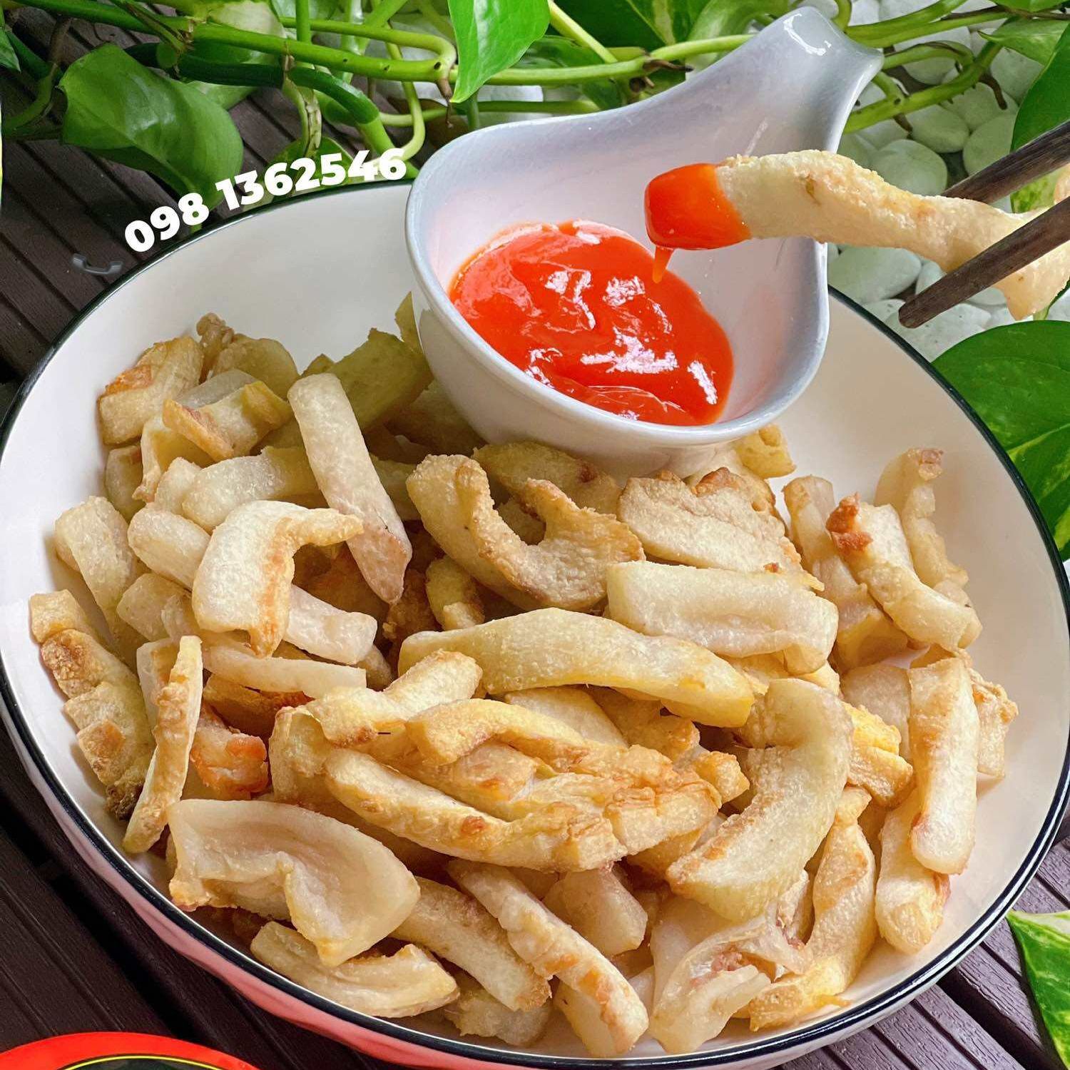 Tóp Mỡ Thăn Heo 250g Nhà Làm