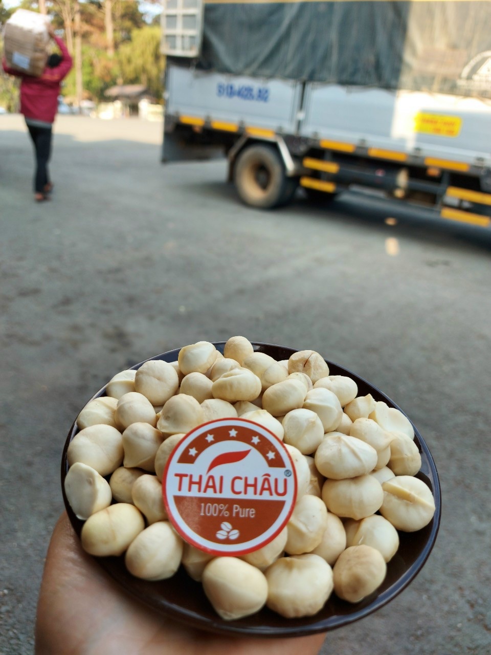 Hạt Macca Lâm Đồng Thái Châu - 500g (mua từ 2 gói)