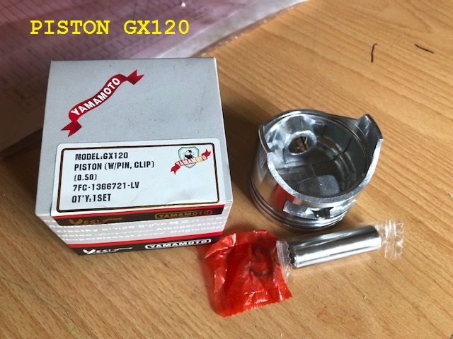 Piston, séc măng, tay dên máy nổ Honda GX120