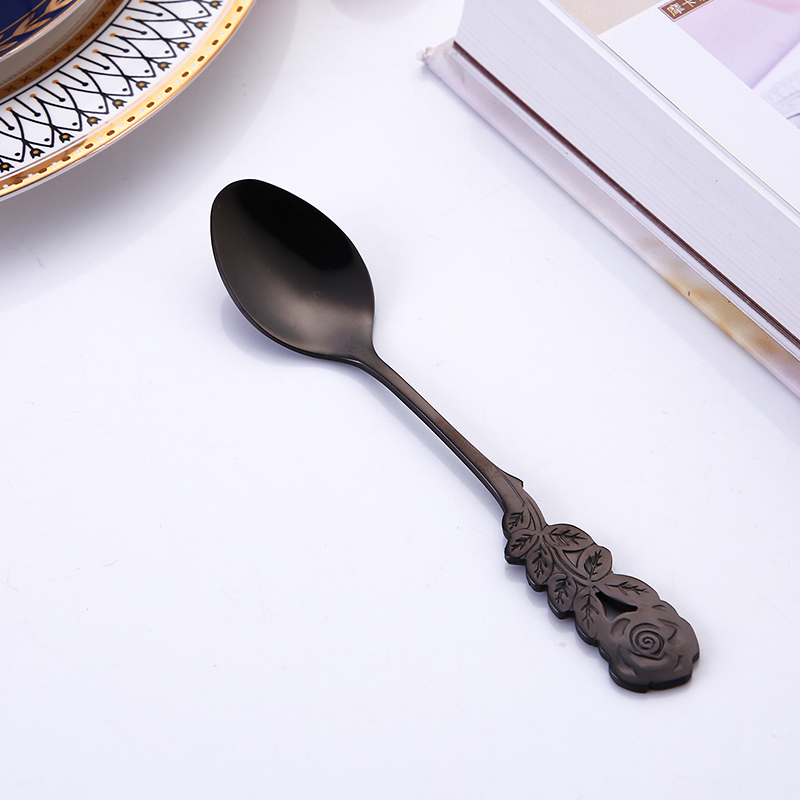 Thìa Cà Phê Hoa Hồng Nhiều Màu