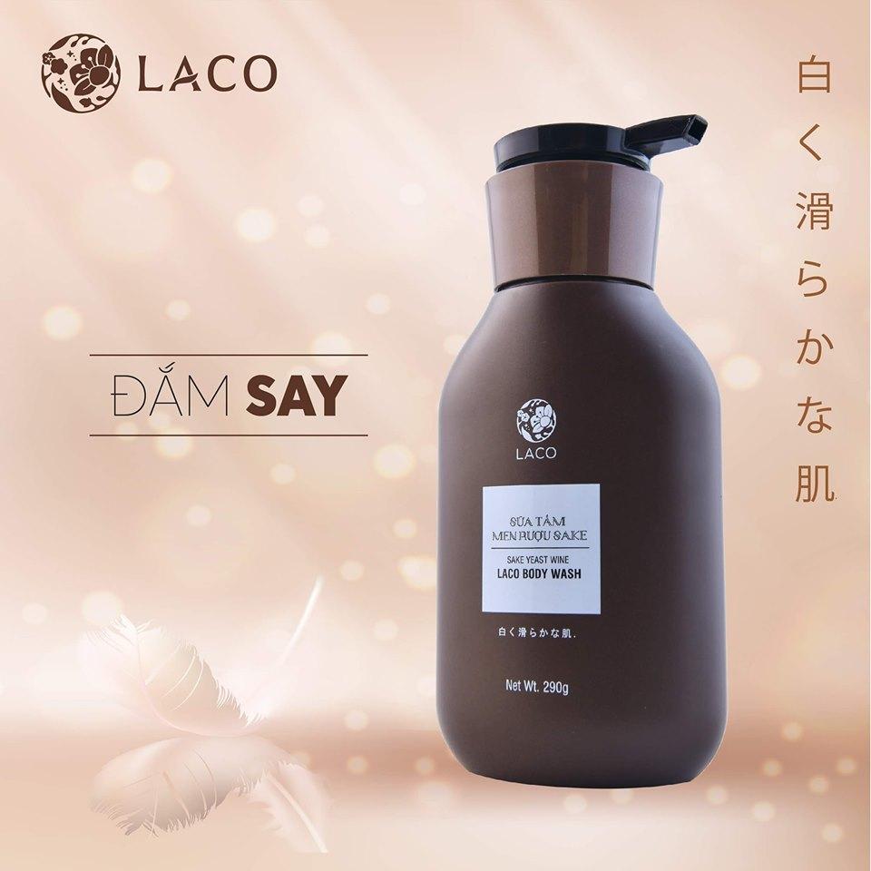 Sữa tắm trắng da LACO