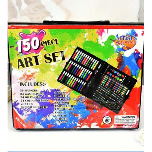 bộ bút mầu 150 chi tiết