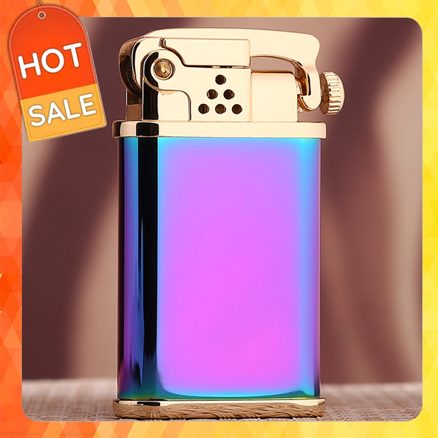 Hộp Quẹt Bật Lửa Zorro Z602 Thiết Kế Đẹp Lạ - Dùng Xăng Bấc Đá Như Zippo (KHÔNG CHỨA XĂNG GAS)