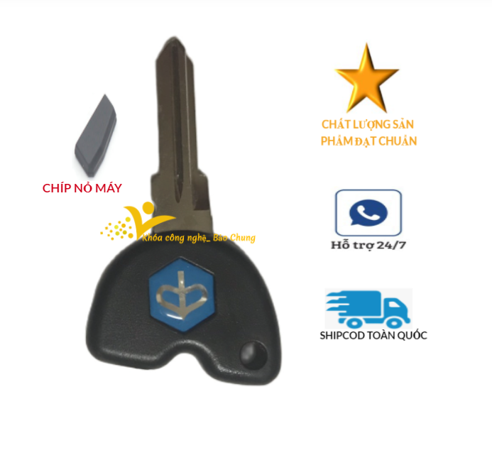 Chìa khóa xe máy Piagio Vespa, Liberty, Fly
