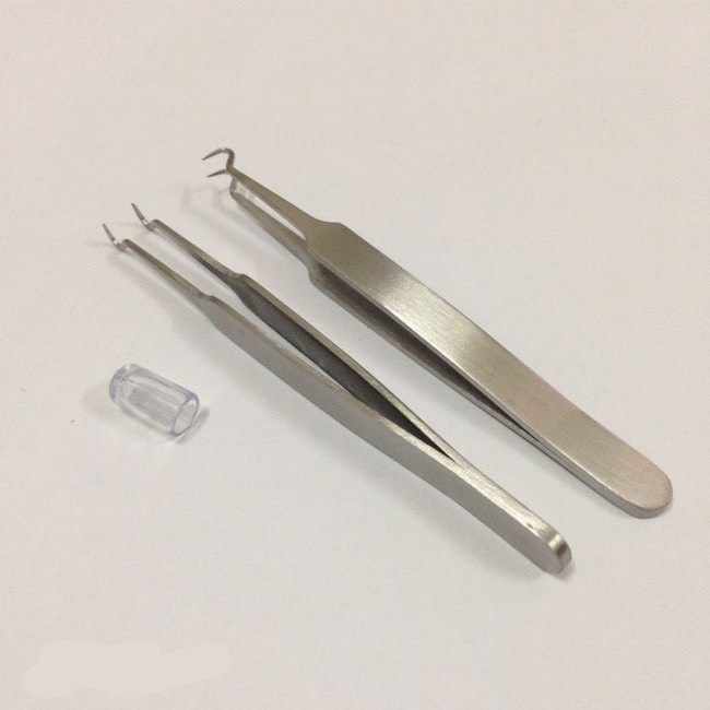 NHÍP GẮP MỤN, que gắp mụn loại dài 12cm