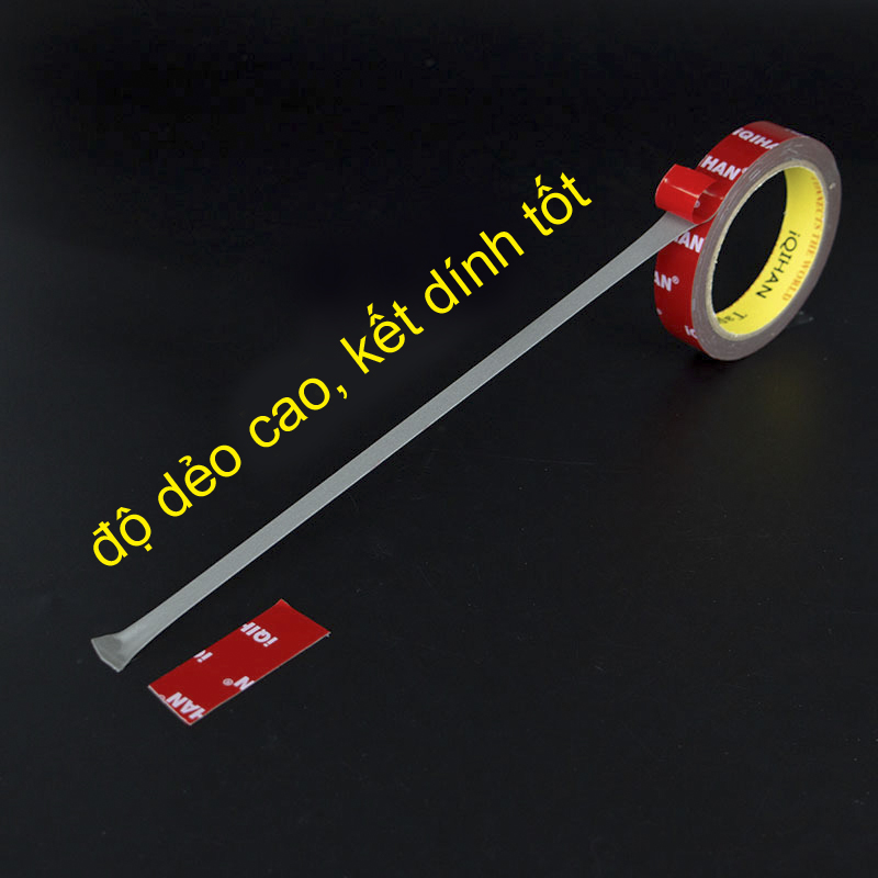 Băng Keo Dán Cường Lực 2 Mặt 3M (nhiều size - cuộn dài 3 mét)