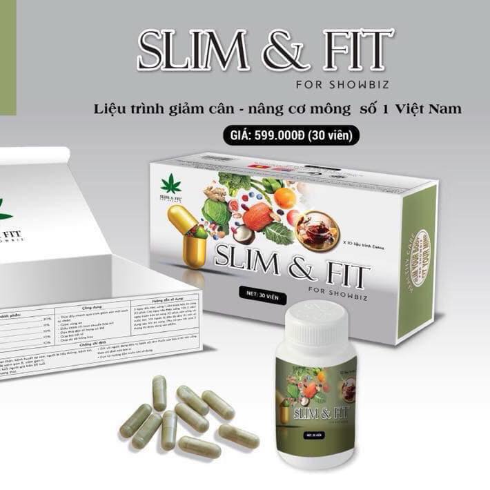 Giảm cân Nâng cơ mông SLIM and FIT [Chính Hãng]