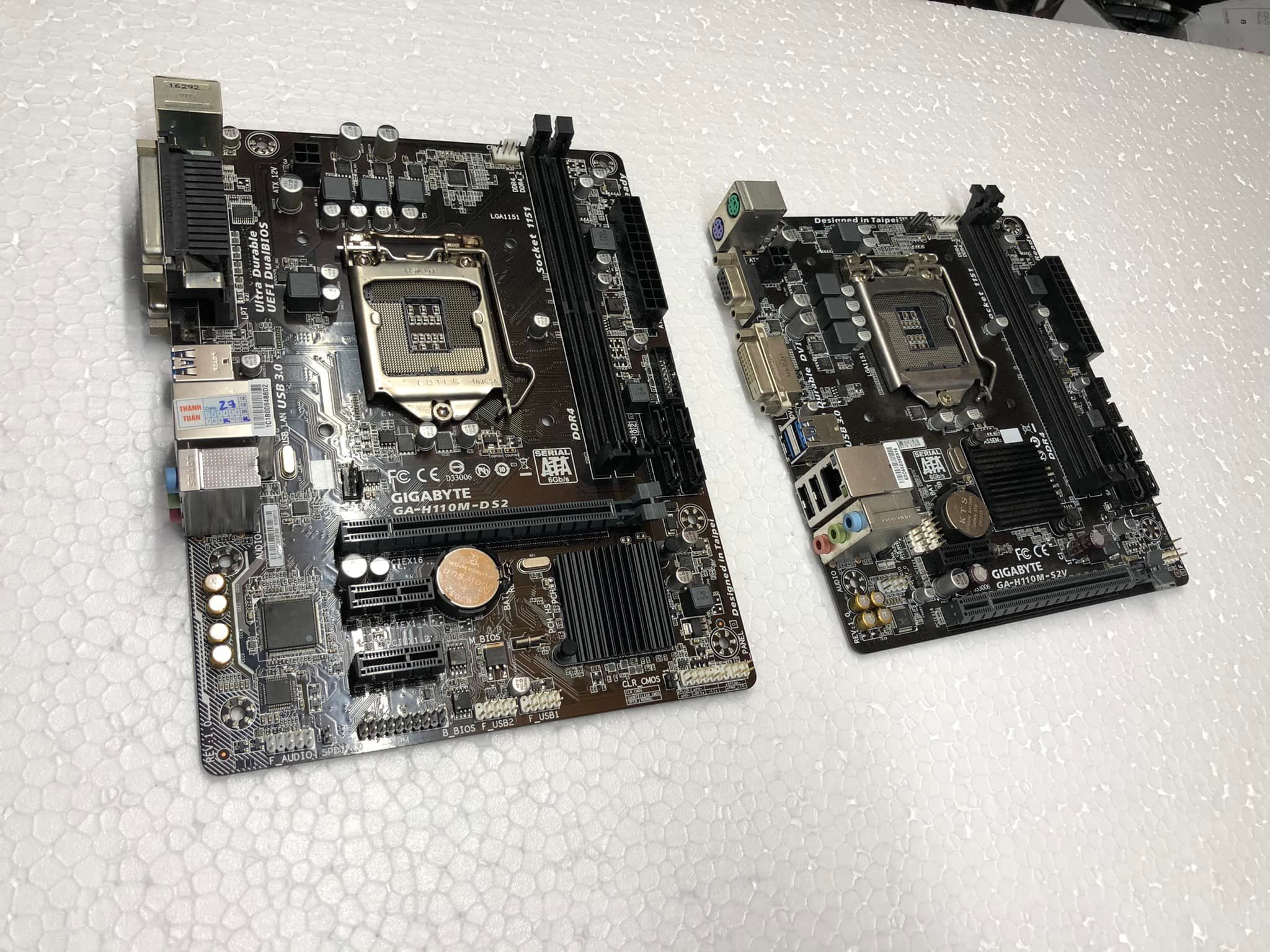 Main máy tính giga h110 đã test kĩ