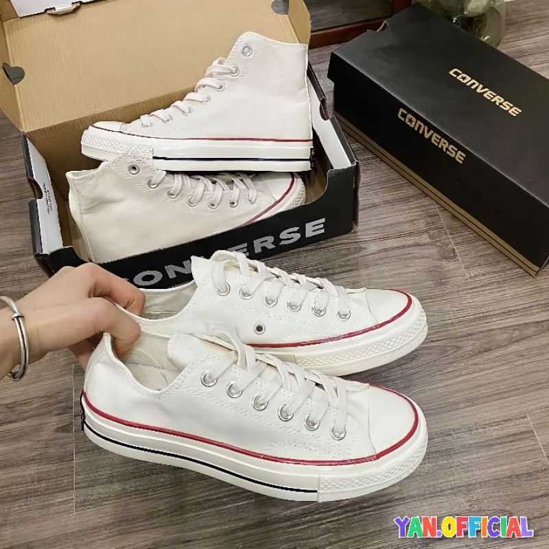 Giầy Converse 1970s Trắng, Đen  Full Box + Tag  Cao Cấp - Snerker Converse