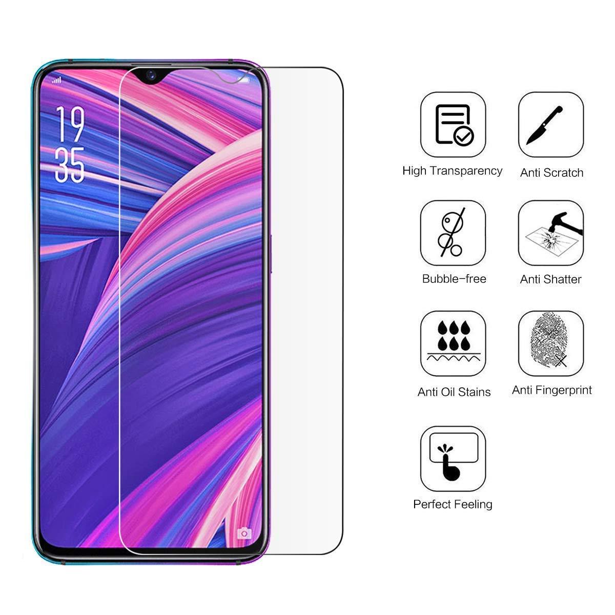 Kính cường lực Trong suốt cho Oppo A7