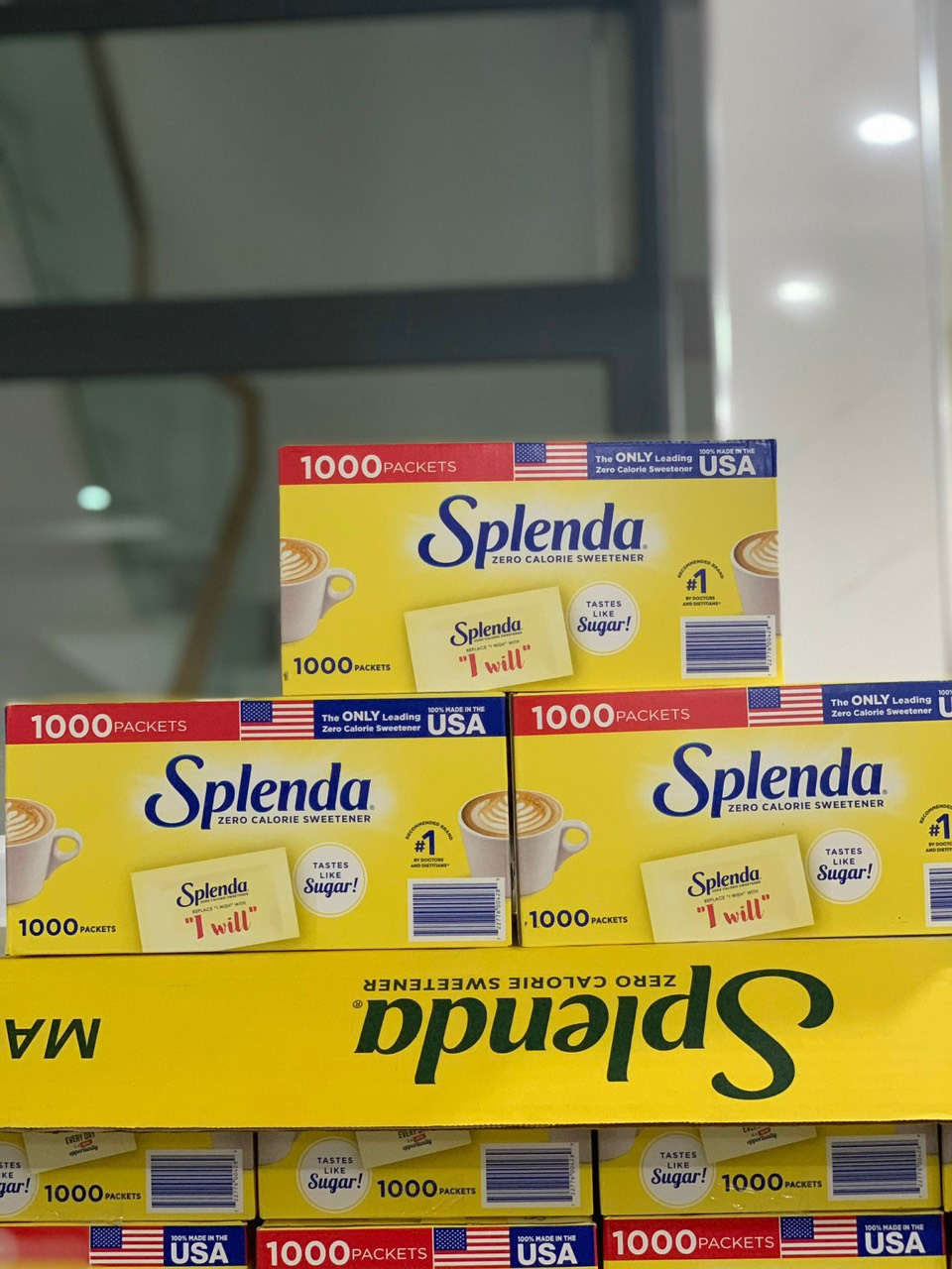 ĐƯỜNG ĂN KIÊNG SPLENDA mỹ combo 100 gói