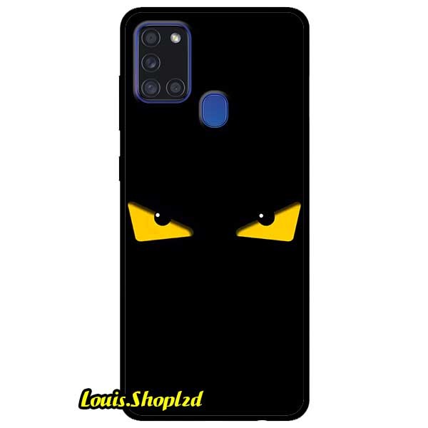 [HCM]Ốp Lưng Dành Cho Samsung Galaxy A21s - Mắt Vàng Nền Đen