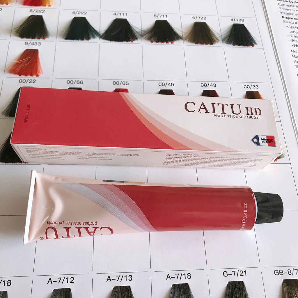 Màu nhuộm tóc CAITU HD 100ml
