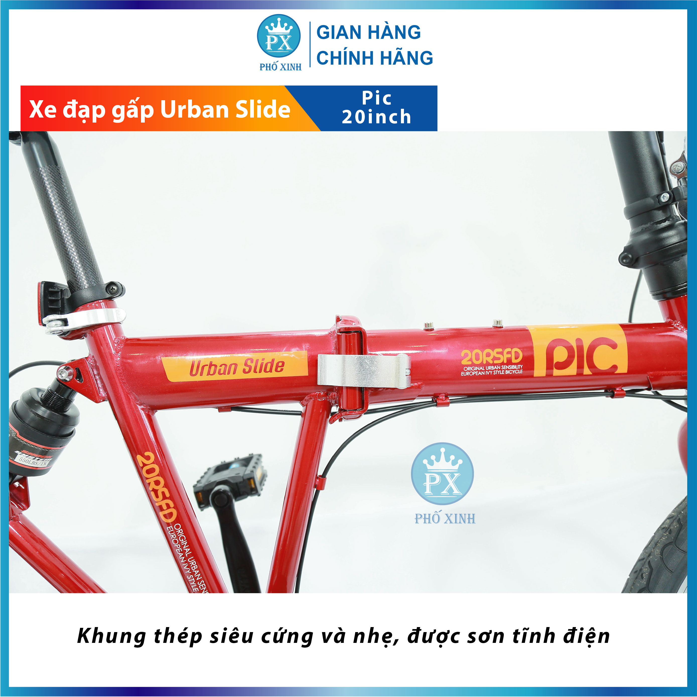 Xe đạp gấp PIC20RFD