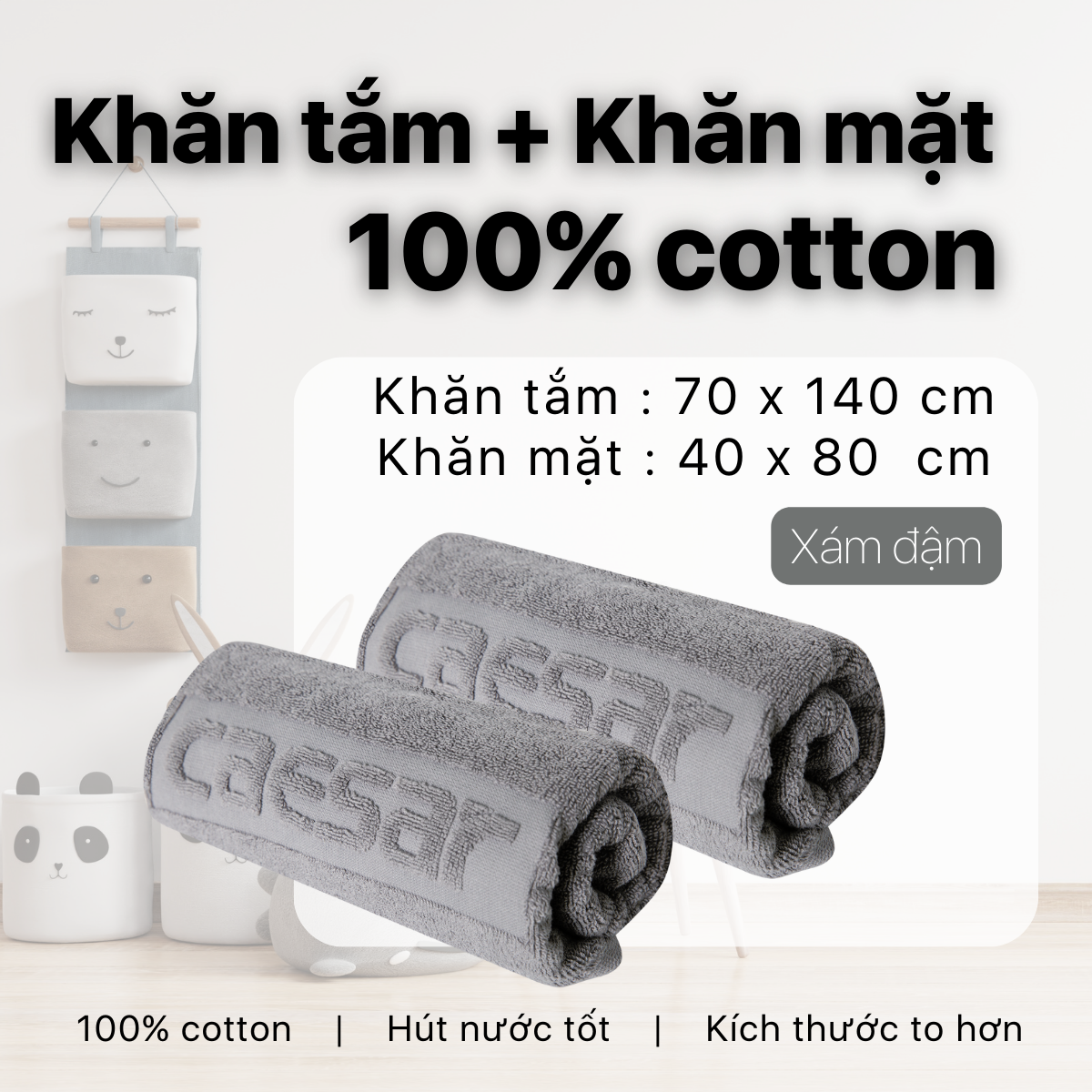 Caesar Bath Towels and Face Towels