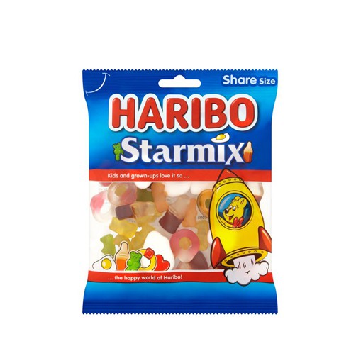 [Siêu thị WinMart] - Kẹo dẻo Haribo Star mix gói 160g
