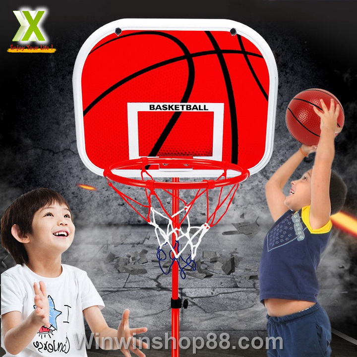 [HCM]Đồ chơi bóng rổ trẻ em (trụ sắt sơn tĩnh điện)