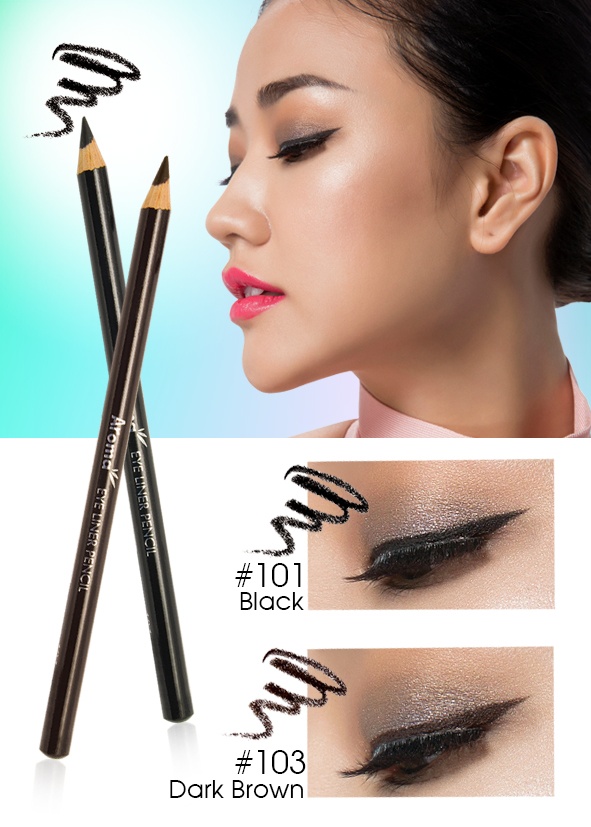 Chì Vẽ Mí Mắt Aroma Eyeliner Pencil – C495