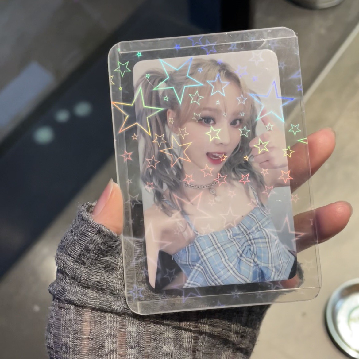 Combo tấm toploader lấp lánh hologram siêu xinh - MEE