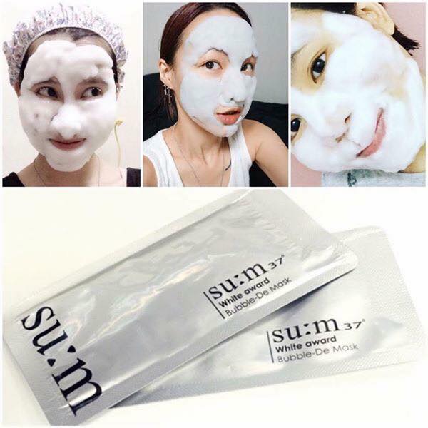 Mặt Nạ Sủi Bọt Thải Độc Trắng Da Su:m 37