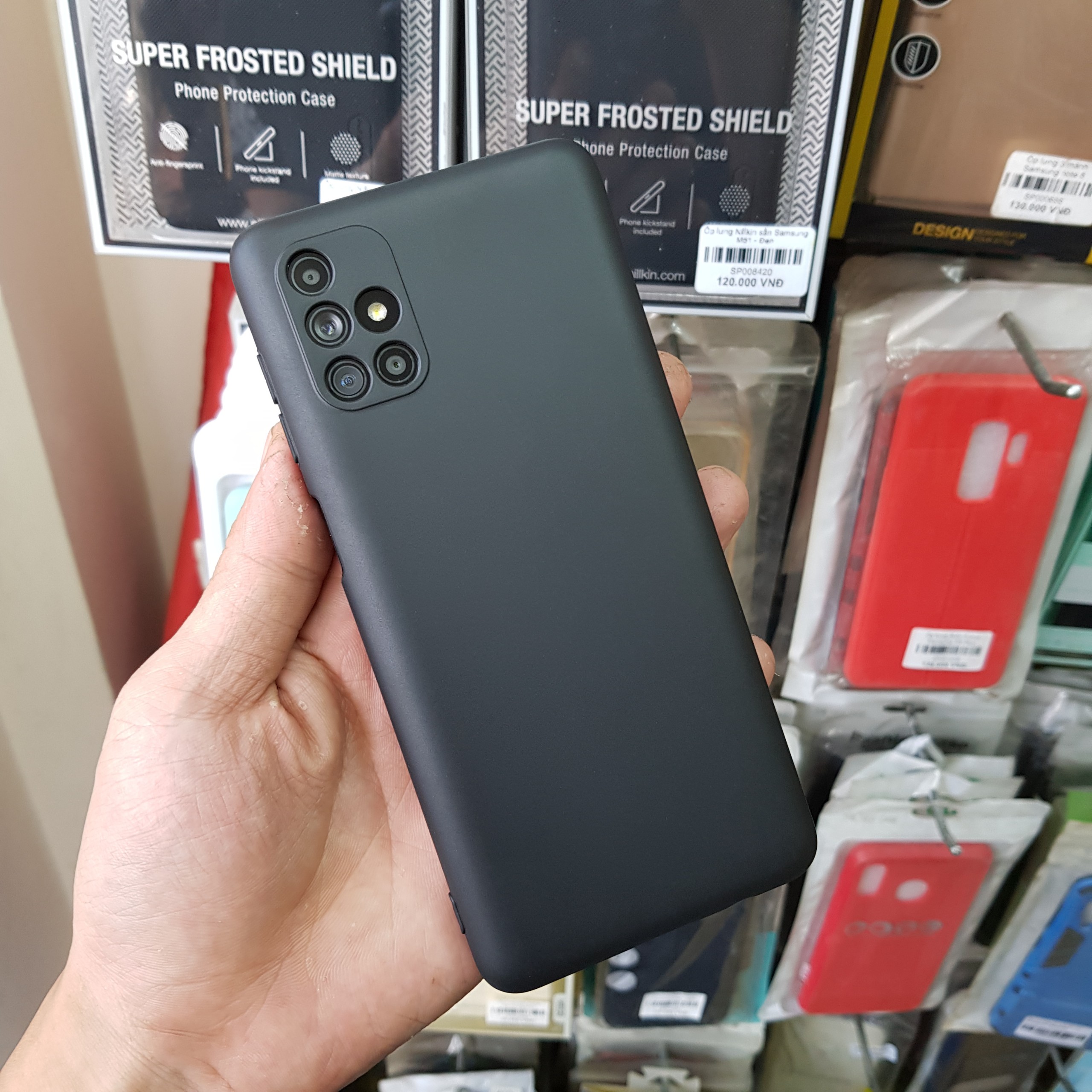 Ốp lưng SamSung Galaxy M51 silicon màu siêu mỏng bảo vệ Camera