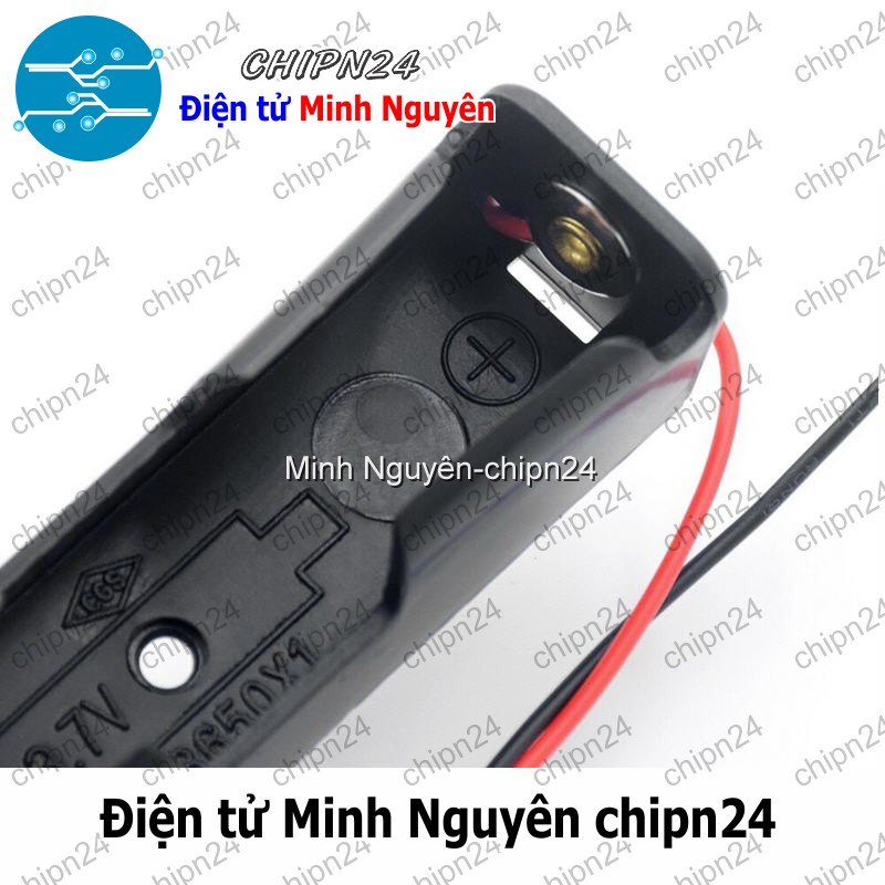 [2 cái] (C1) Hộp Đế pin 1 viên AA - HH000601