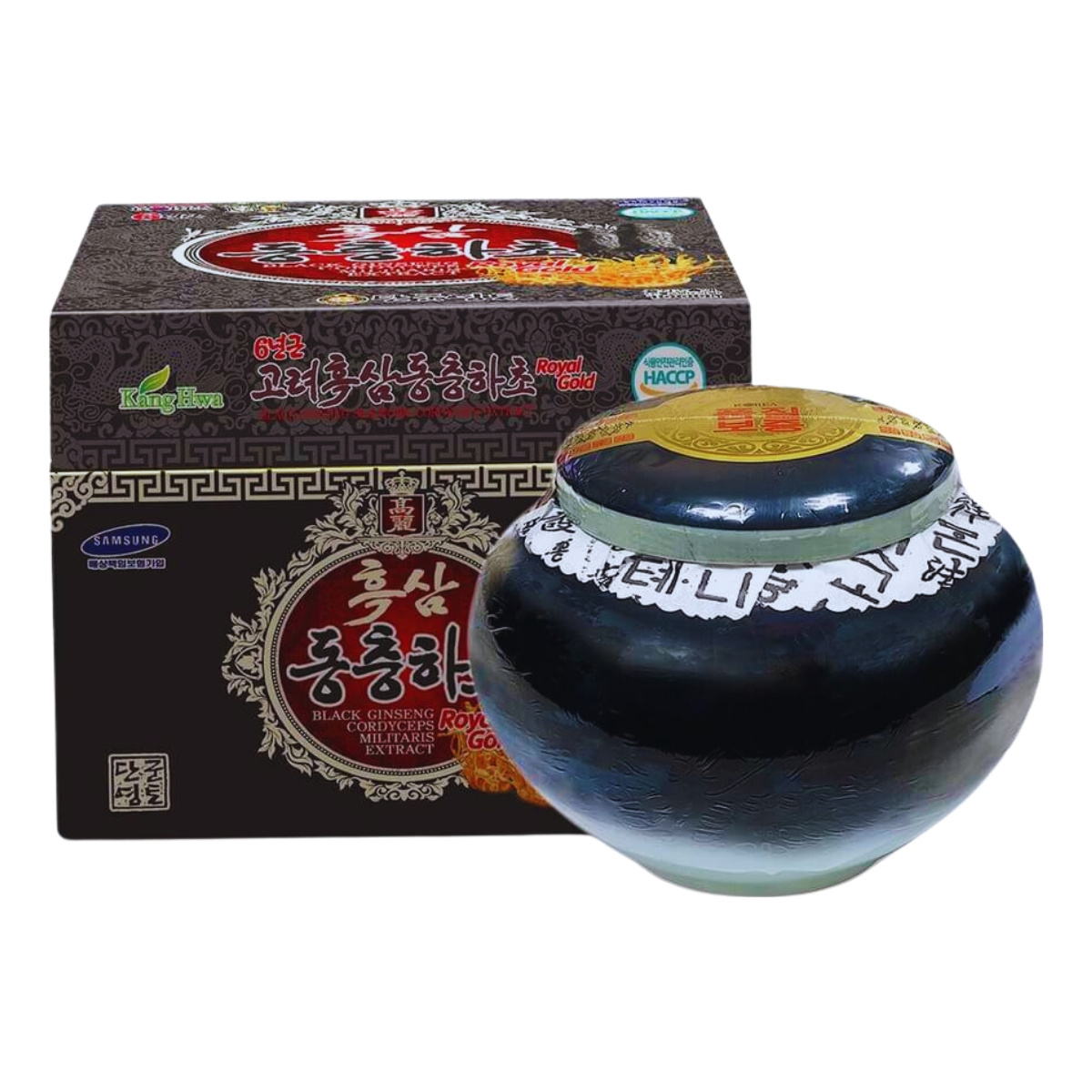 Cao hắc sâm đông trùng hạ thảo hàn quốc hũ 1000g