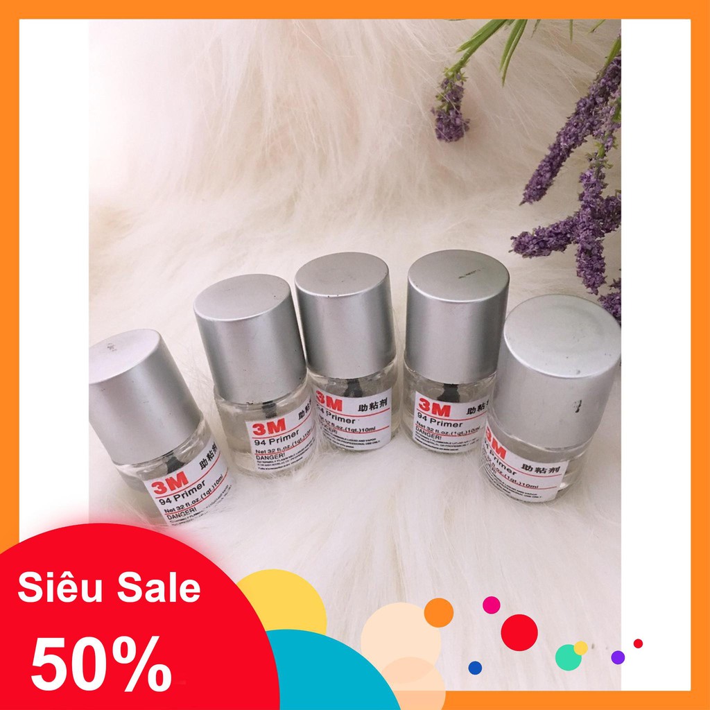 Combo 5 dung dịch keo mồi tăng độ bám dính 3M Primer 94 Lọ 10ml, sản phẩm tốt đạt chất lượng cao, cam kết sản phẩm nhận được như hình