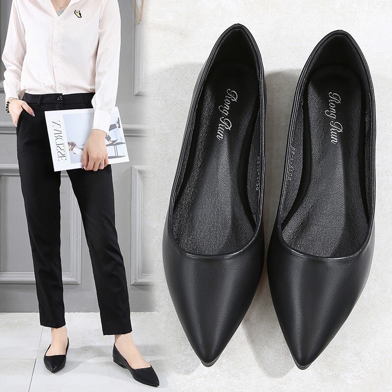 Giày BỆT mũi nhọn 3 phân mã A16