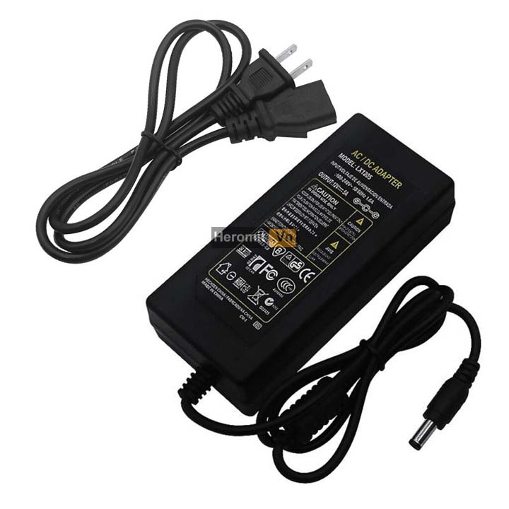 Nguồn Adapter 12V 5A Công suất Thực