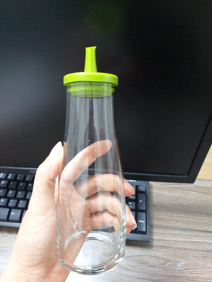 (Hàng Đức) SET 2 CHAI ĐỰNG DẦU DẤM TESCOMA VITAMINO 250ML