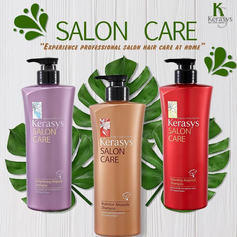 Dầu Gội/Xả Kerasys Salon Care Nutritive Hàn Quốc 600ml