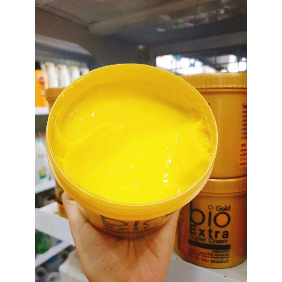 Ủ tóc Bio Gold Extra Super Cream Siêu Mượt Thái Lan 500ml