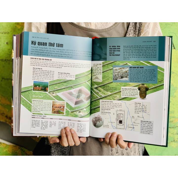 Combo Sách Kỳ Quan Thế Giới Và Bí Ẩn Lịch Sử - Bách Khoa Toàn Thư Về Lịch Sử và 30 Kỳ Quan Tuyệt Đẹp - Hình ảnh 5