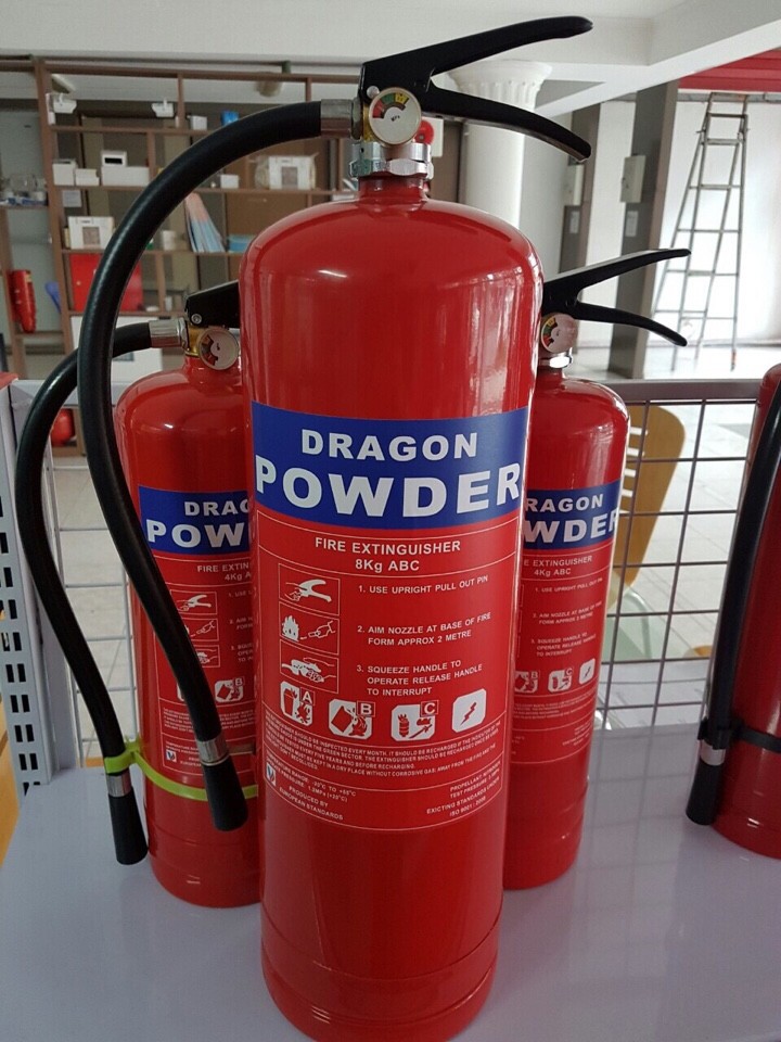 Bình bột chữa cháy ABC Dragon Power 8kg - MFZL8