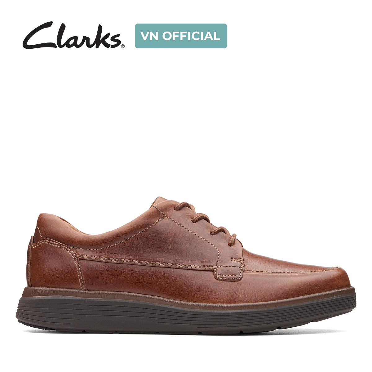 Giày Tây Da Nam Clarks - Un Abode Ease