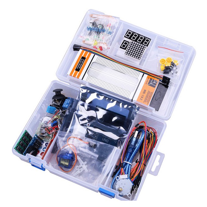 Combo bộ kit arduino uno r3 full v3 -2023 | rfid full 40 linh kiện