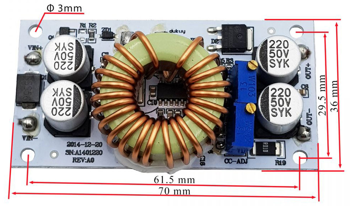 Mạch Tăng Áp 250W