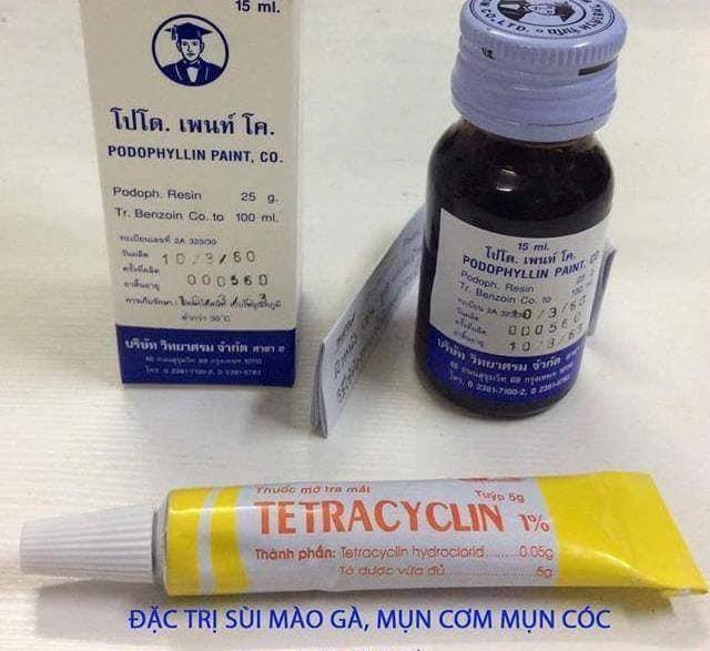 [HCM]Podophyllin 25 sùi mào gà không tái phát che tên SP