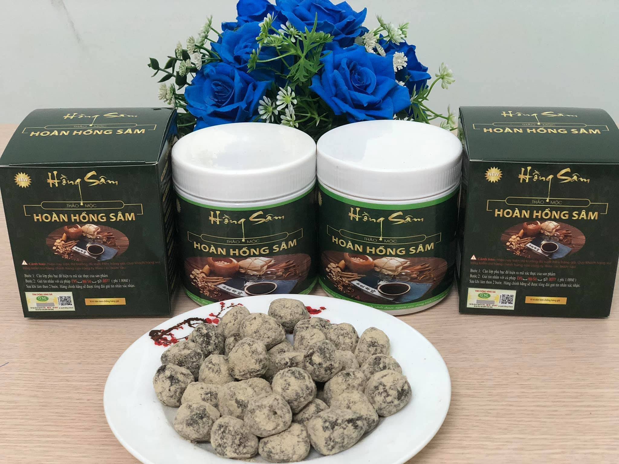 Thảo Mộc Tăng Cân Hoàn Hồng Sâm