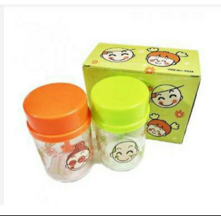 Bộ 2 lọ thủy tinh đựng gia vị
