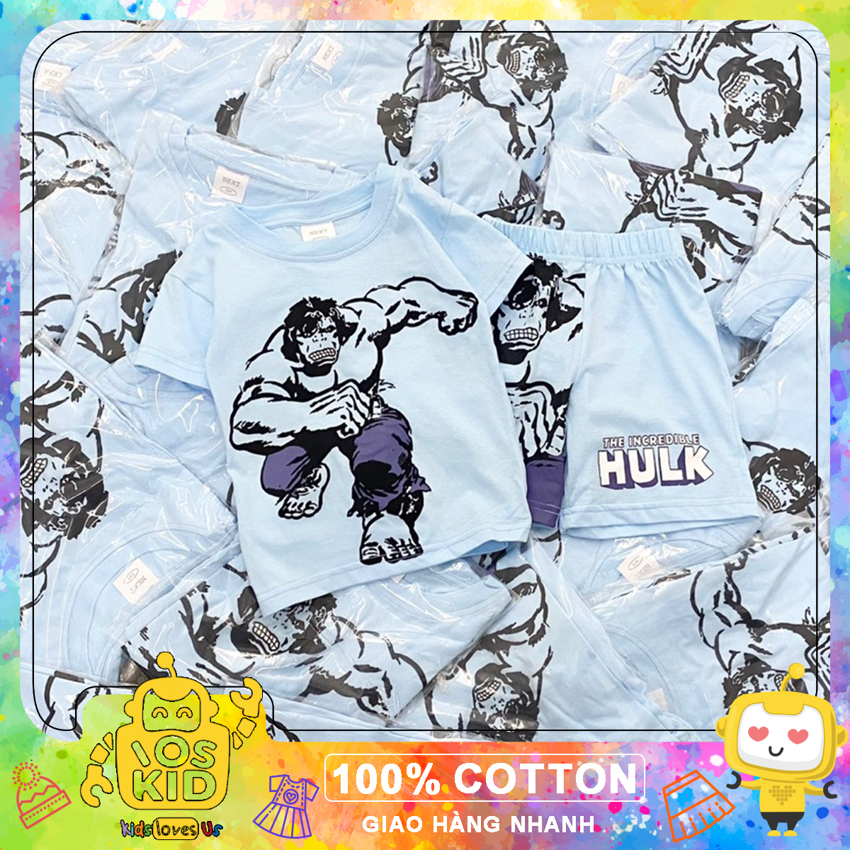 Together-24 kg blue Hulk Marvel Next set for boy size