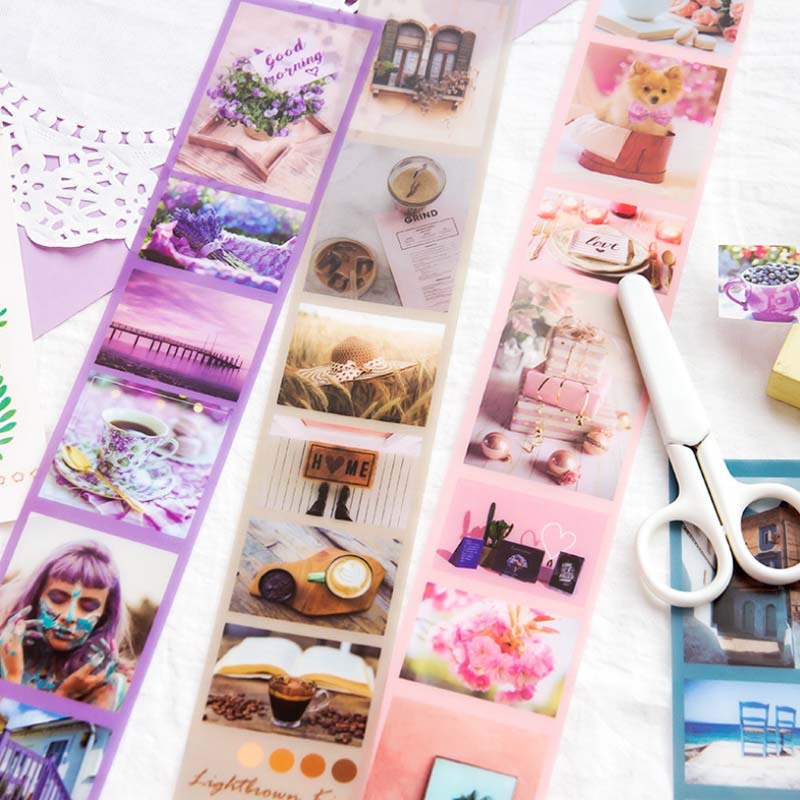 Sticker phong cảnh trang trí sổ Bullet Journal Be Tiny